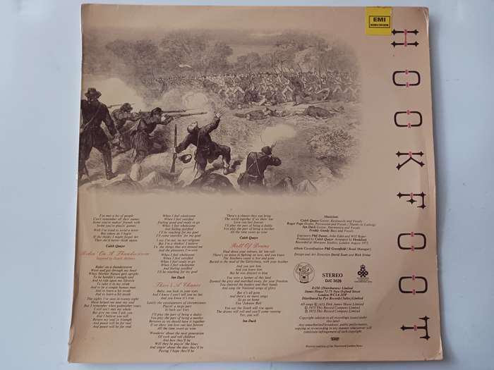 Hookfoot - Roaring  ( scarce 1973 SA released NM blues,rock LP )