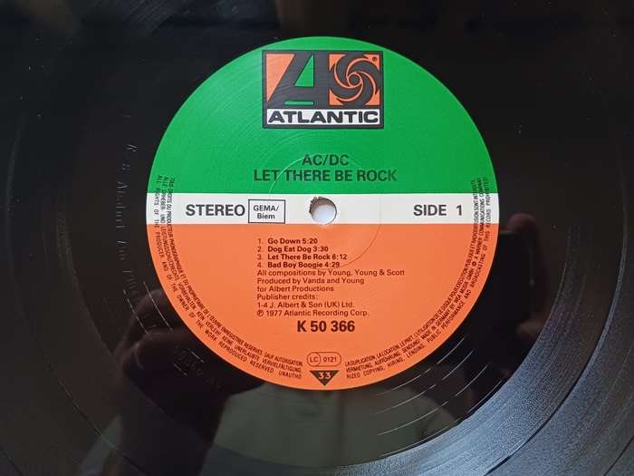 AC / DC  -  Let There be Rock  ( 1986 released in Europe LP )