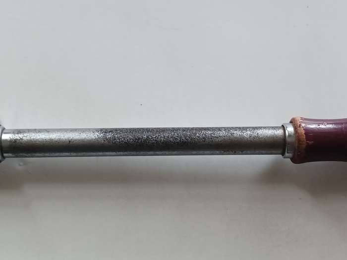 Stanley Yankee 131 A - Ratchet Screwdriver ( with one flat bit, good used condition )