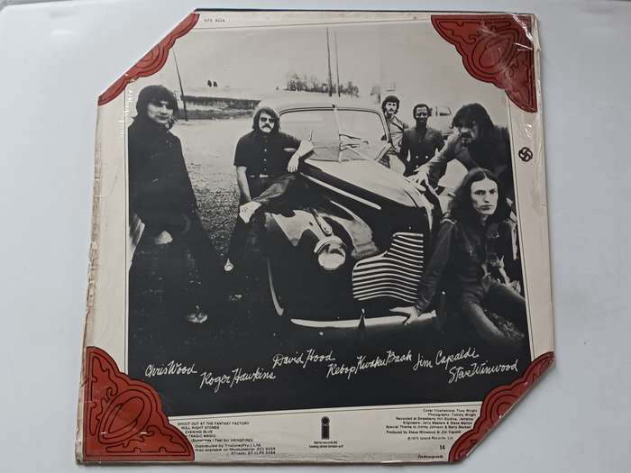 Traffic - Shoot out at the Fantasy Factory ( Rare 1973 SA released LP,sleeve Die-Cut,)