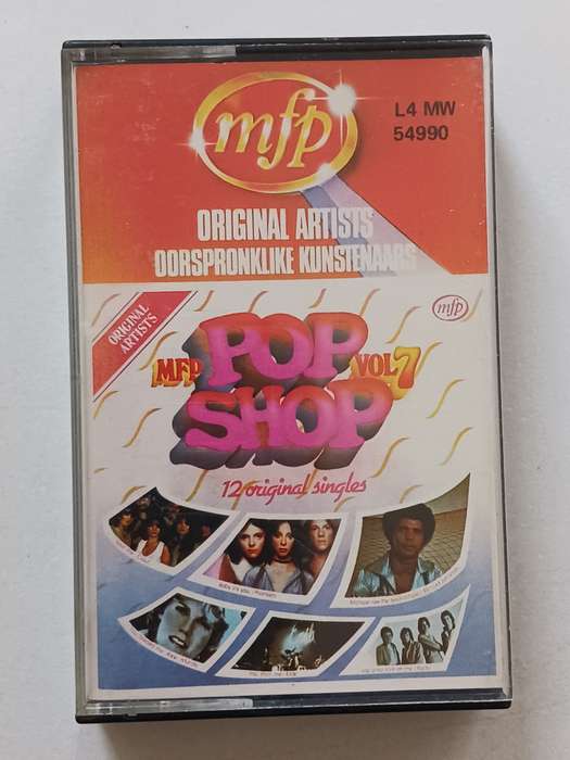 Various -  Pop Shop Vol. 7  ( Rare 1979 SA released Music cassette.)