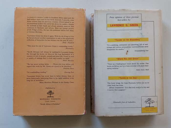 Two Lawrence Green Books,both 1st Editions,in a good  condition