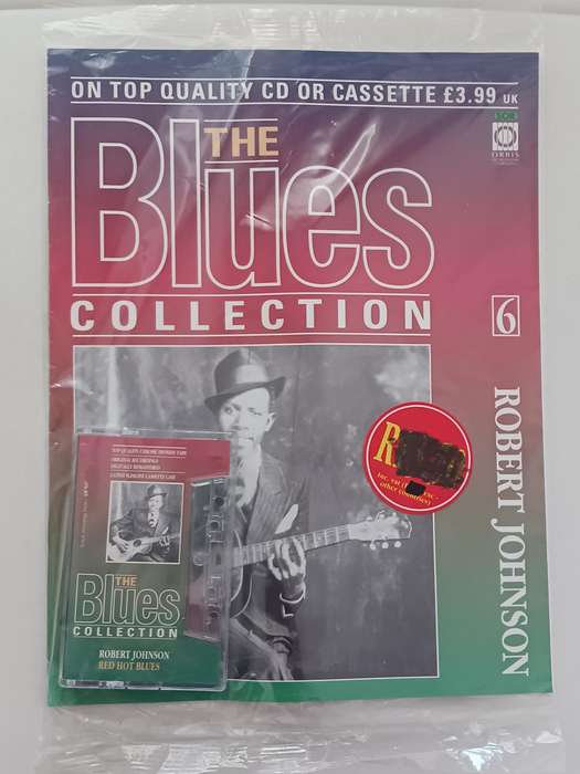 Robert Johnson - The Blues Collection No. 6  ( Book and cassette in sealed package.)