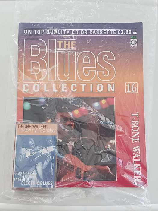T - Bone Walker - The Blues Collection No. 16  ( Book and Cassette,package has been opened. )