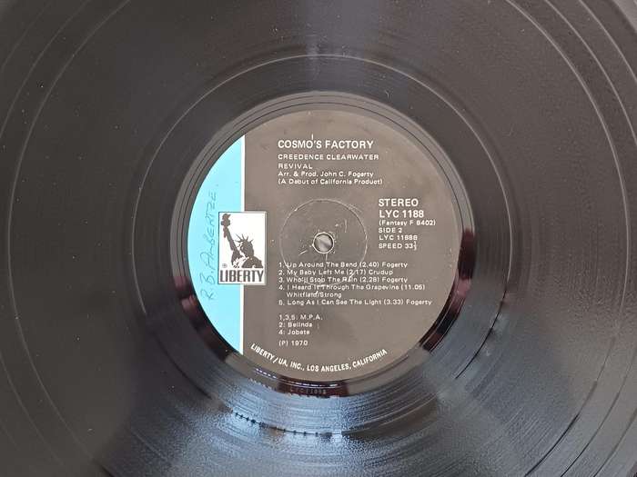 Creedence Clearwater Revival - Cosmo's Factory   ( 1970 SA released LP )