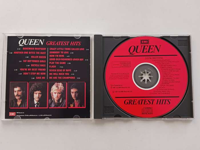 Queen - Greatest Hits  ( 1991 SA released music CD )