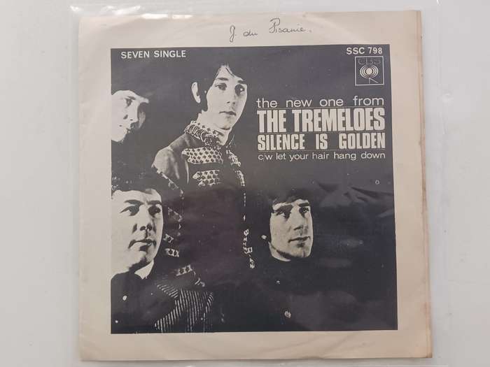 The Tremeloes - Silence is Golden  ( Scarce 1967 SA released 7" vinyl,in a picture sleeve.)