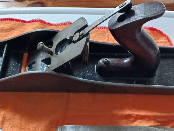 Vintage Record No 6 Wood Plane ( Scarce , Made in England.)