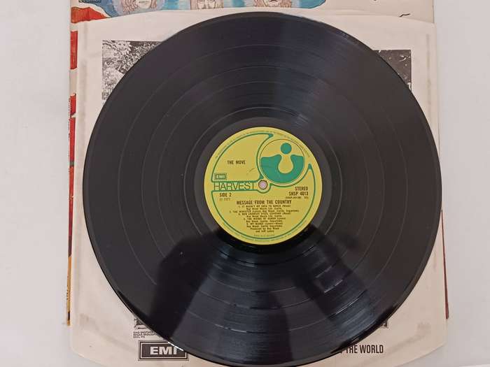 The Move - Message from the Country  ( Scarce  1971 UK released LP )