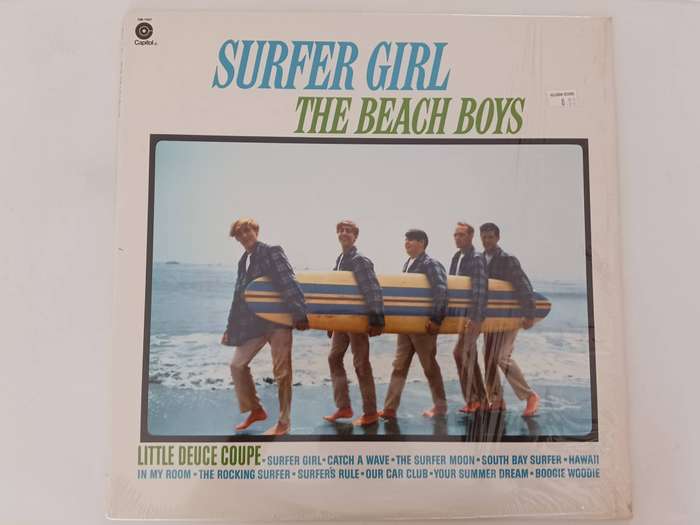 The Beach Boys  -  Surfer Girl  ( scarce 1976 USA reissue LP NM )