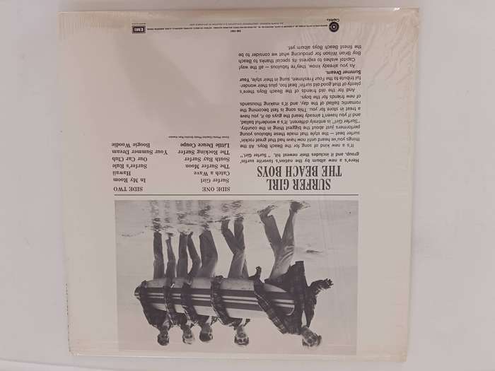The Beach Boys  -  Surfer Girl  ( scarce 1976 USA reissue LP NM )