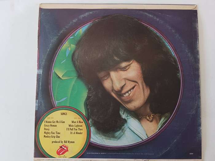 Bill Wyman - Monkey Grip  ( Rare 1974 SA released LP.)