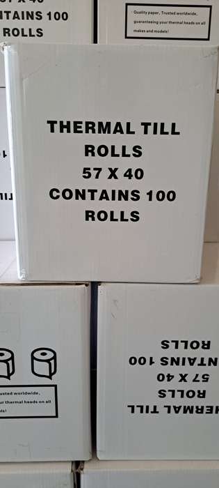 57X40 Thermal Roll 60gsm (100 per Box)