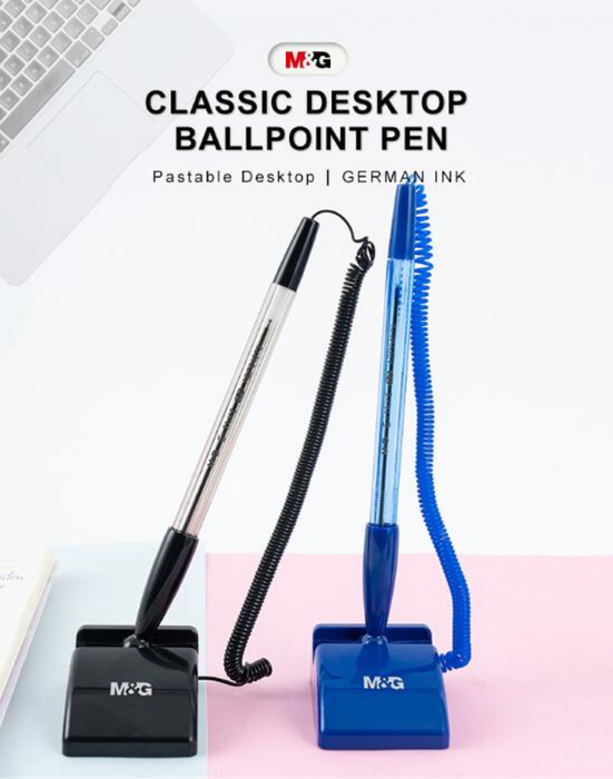 M&G Desktop Ball Pen Black 0.7mm