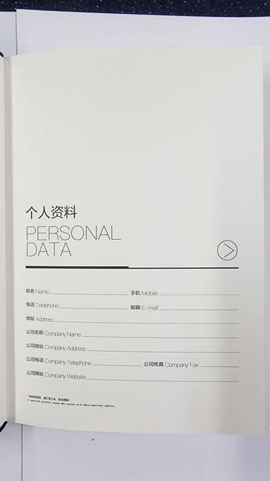 Notebook premium quality Notebook 80 page A5 Business office school notebook