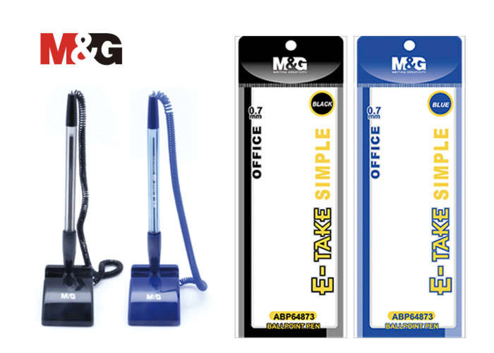 M&G Desktop Ball Pen Black 0.7mm