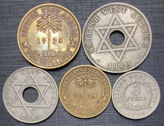 British West Africa lot