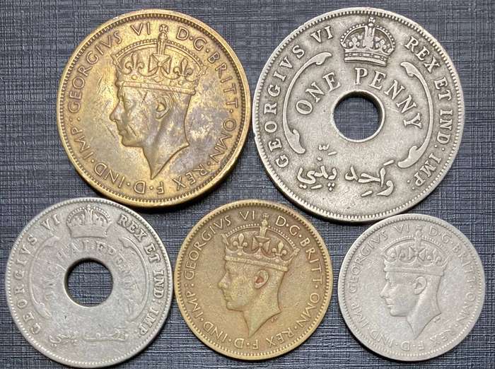 British West Africa lot