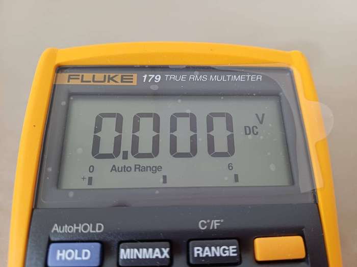 Fluke 179 TRMS Digital Multimeter with temperature readings