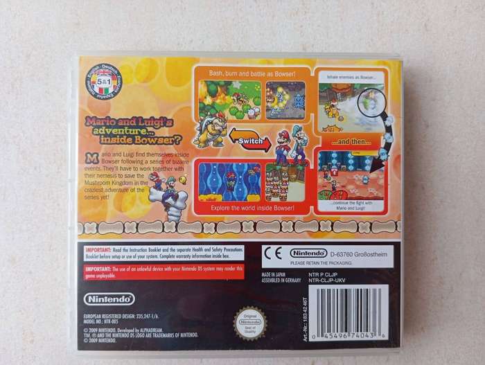 Mario & Luigi - Bowser's Inside Story (Nintendo DS)