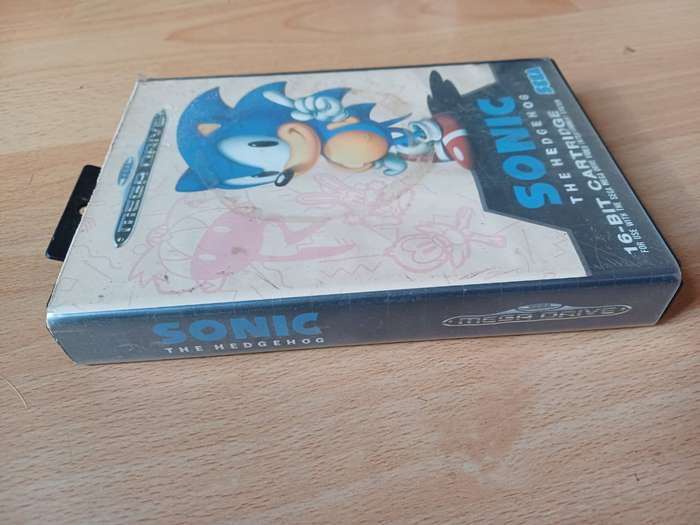 Sonic the Hedgehog - case and manual only Sega Mega Drive