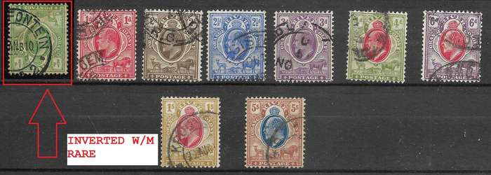 ORANGE FREE STATE  MEGA LOT 1/2d INVERTED WM included  SEE MULTIPLE SCANS BELOW