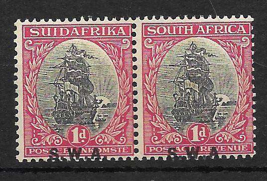 SOUTH WEST AFRICA  SACC 82c OVERPRINT IN BOTTOM MARGIN
