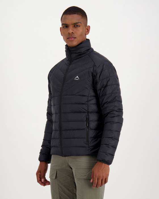K-Way Men's Doug Down Jacket BLACK (SIZE - 3XL)