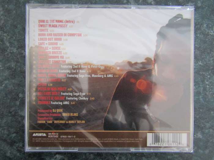DJ Quik - The Best Of : Da Finale (CD)