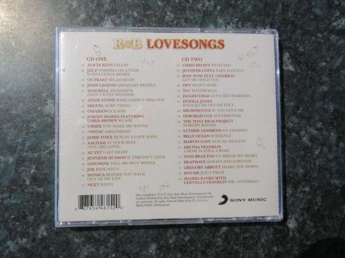 Various Artists - R&B LoveSongs (CD)