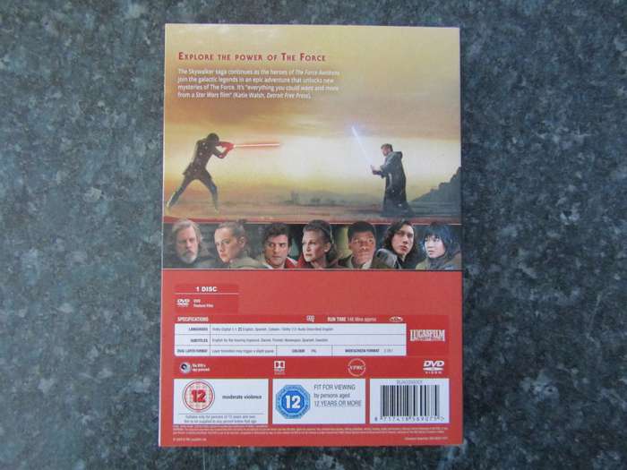 Star Wars: The Last Jedi (DVD)