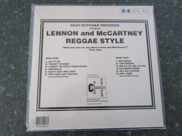 The Jamestown Sheiks - Lennon and McCartney in a reggae style (Vinyl LP)