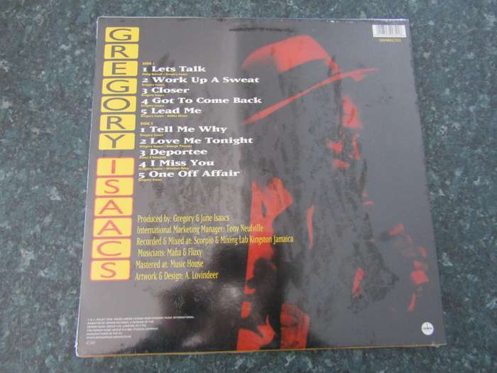 Gregory Isaacs - Work Up A Sweat (Vinyl LP)