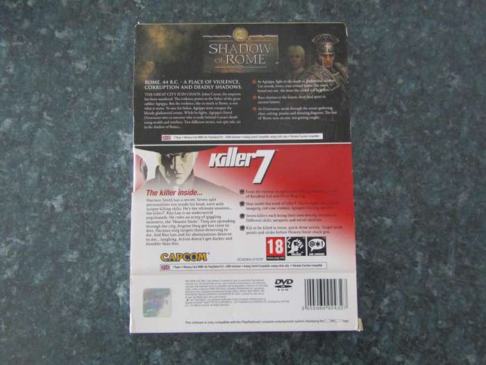 Capcom Classics: Shadow Of Rome & Killer 7 (PS2)
