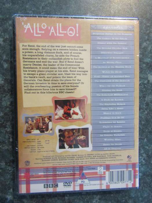 'Allo 'Allo - Series 5 (4 DVD)