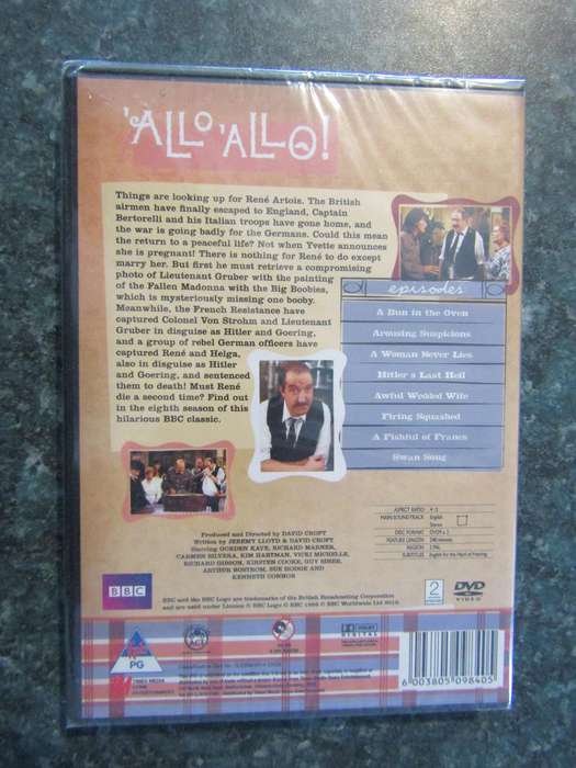 'Allo 'Allo! - Series 8 (2 DVD)
