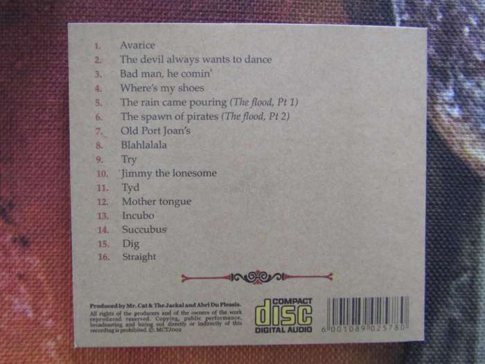 Mr. Cat & The Jackal - Sins And Siren Songs (CD)