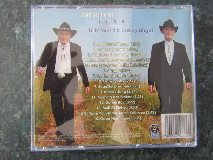 Billy Forrest And Bobby Angel - The Hits Of Foster & Allen (CD)