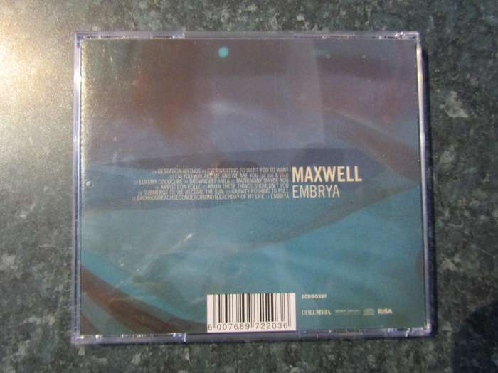 Maxwell - Embrya (CD)