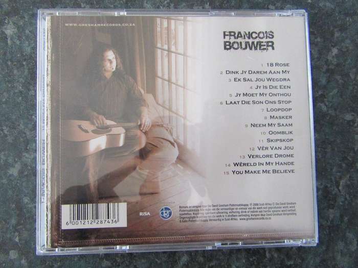 Francois Bouwer - Jy Moet My Onthou (CD)