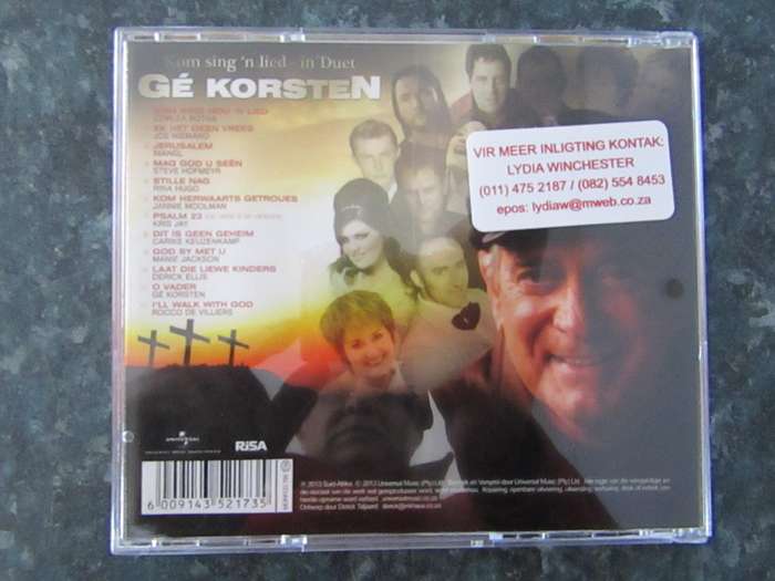 Ge Korsten - Kom Sing 'n Lied : In Duet (CD)