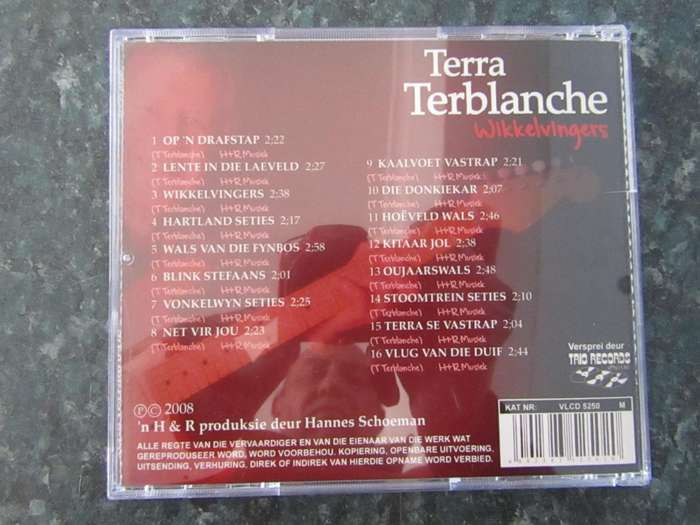 Terra Terblanche - Wikkelvingers (CD)