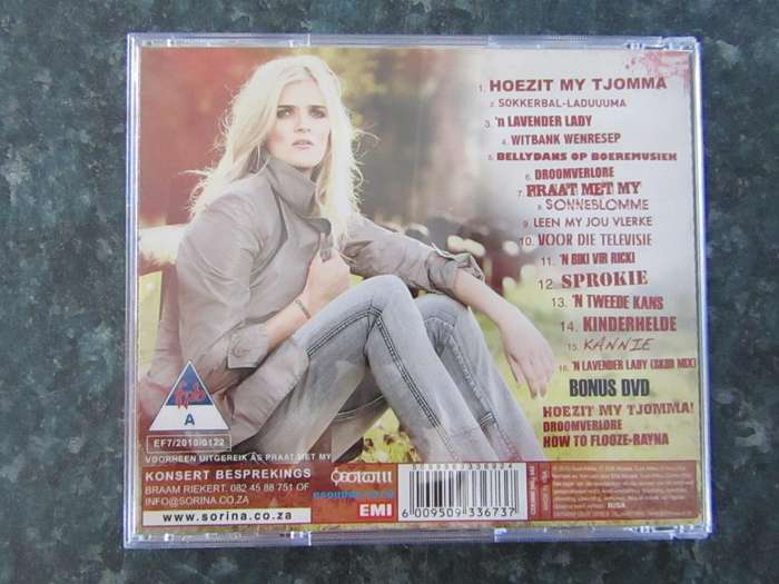 Sorina Die Flooze - Hoezit My Tjomma! (CD + DVD)