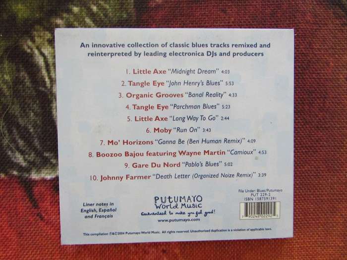 Various Artists - Putumayo Presents : Blues Lounge (CD)