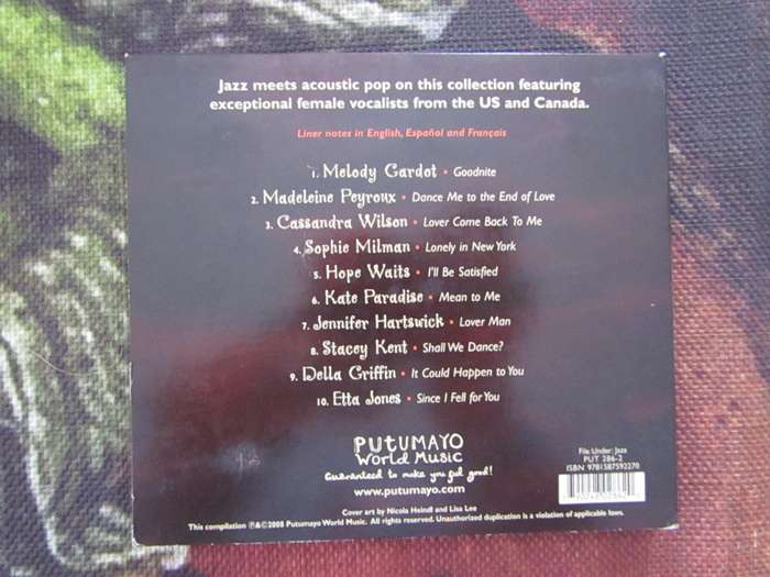 Various - Putumayo Presents: Women Of Jazz (CD)