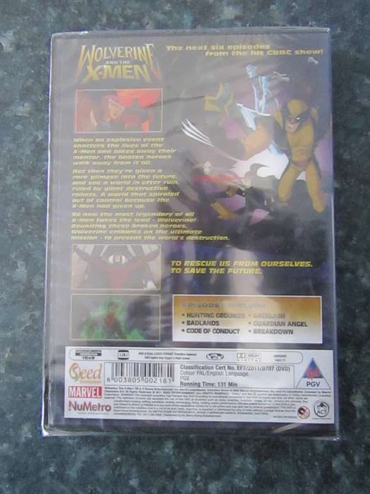Wolverine and the X-men Vol 3 (DVD)