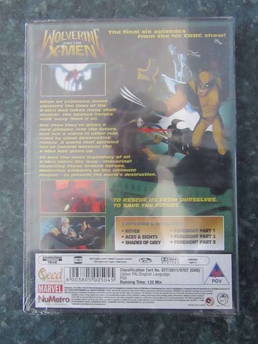 Wolverine and The X-Men Vol 4 (DVD)