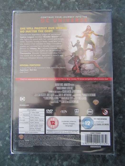Wonder Woman: Bloodlines (DVD)