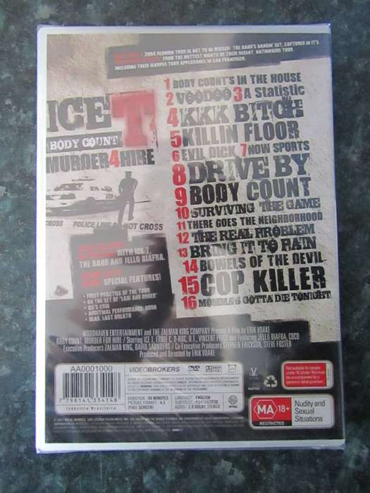 Ice T & Bodycount - Murder 4 Hire (DVD)