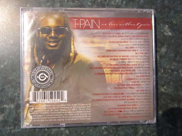 T-Pain - No Love Without Pain (CD)